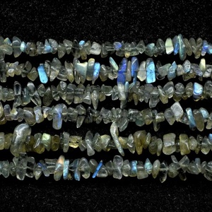 Perles de pierres précieuses en labradorite naturelle chatoyante, formes irrégulières, 3MM 6MM, en vrac, pour la fabrication de bijoux, fournisseur Inde - Product Image 1