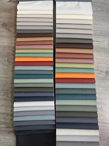 नए आगमन की सांस लेने योग्य 100% पॉलिएस्टर दाग प्रतिरोधी कार असबाब कपड़े लक्जरी चमड़े असबाब सोफा निर्माण - Product Image 2