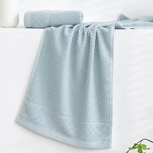 Serviette de toilette en coton épais super absorbante, douce au toucher, pour salle de bain, spa, hôtel, serviette de toilette en coton doux, OEM, vente en gros, personnalisable - Product Image 5
