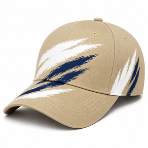 Custom Baseball <b>Cap</b> DTF Print Front Sides | Adjustable Polyester Canvas Sports <b>Cap</b> | Personalized Logo <b>Hat</b> | OEM ODM Common - Product Image 3