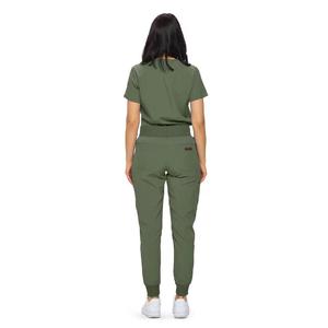 Ensemble de tenue médicale pour femmes, pantalon de jogging, col en V, uniforme médical, vêtements de travail pour infirmières, vêtements de sport - Product Image 2