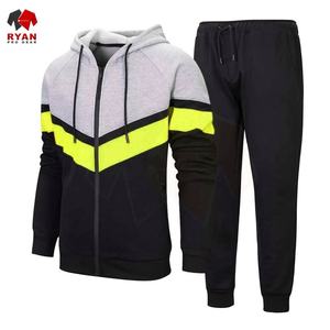 Chándal personalizado para hombre Ryan Pro Gear, transpirable, de color sólido, tallas grandes, con impresión o bordado de logotipo personalizado, venta al por mayor. - Product Image 4
