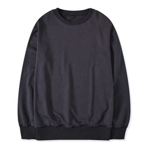 Sweat-shirt à col rond uni pour homme avec design minimaliste, sweat-shirt en polaire chaud pour homme pour les activités de plein air - Product Image 3
