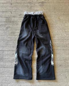 <b>Wholesale</b> Acid Wash <b>Sweatpants</b> High Quality Men's <b>Sweatpants</b> With Pockets Custom Logo Sweat Pants for Men - Product Image 5