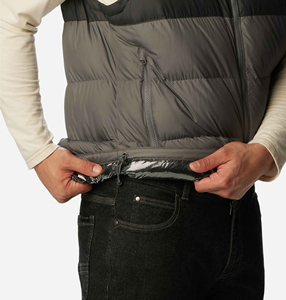 Chaleco Acolchado Reversible Personalizado de Fábrica al por Mayor, Chaleco de Invierno sin Mangas con Cremallera para Hombre, Chalecos Acolchados 100% Poliéster - Product Image 2