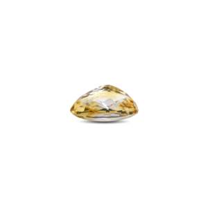 Natural Citrine Loose Gemstone 10.1 Carat Pear Shape 20mm for Fine Jewelry - Product Image 3