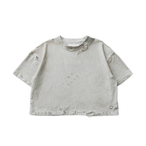 Camiseta de Algodón de Alta Calidad con Lavado Vintage, Personalizable, de Lujo para Hombre, Camiseta con Lavado Ácido para Hombre, Venta al Por Mayor - Product Image 6