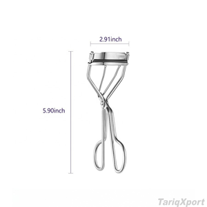 Recourbe-cils professionnel de haute qualité en acier inoxydable, mini, durable, avec logo personnalisé, outil de maquillage jetable, beauté - Product Image 4
