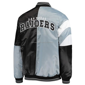 Chaqueta Bomber de Satén de Alta Calidad para Invierno, Unisex, Personalizable, Estilo Béisbol, Cierre Frontal, Secado Rápido y Transpirable - Product Image 4