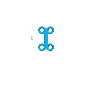 Placa Maxilofacial Recta de Titanio de 1.5mm, la Más Vendida de Fábrica Médica, Instrumentos Manuales de Acero Inoxidable de Alta Calidad - Product Image 4