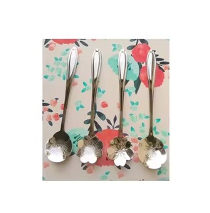 Handmade Stainless Steel Metal Coffee Tea Spoon for <b>Beverage</b> Stirring and Dining Styling - Product Image 4