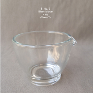 Ensemble mortier et pilon en verre borosilicate MAE 60 ml – Outil de broyage de précision durable et écologique pour laboratoire et usage domestique – Vente en gros - Product Image 3