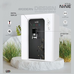 ระบบกรองน้ำดื่มอัลตราฟิลเตรชั่น AQUA NINE แบบ Reverse Osmosis พร้อมระบบกรองหลายขั้นตอน สำหรับใช้ในครัวเรือน เทคโนโลยี RO ALK TDS Abs - Product Image 5