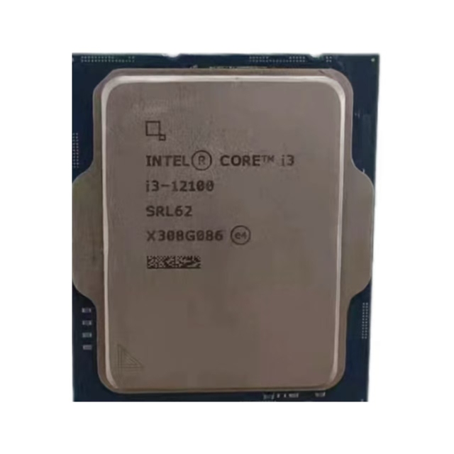 New for Core I3-12100 LGA1700 4C/8T 3.5GHz 12nm 12MB L3 Cache DDR4/DDR5 Desktop Processor