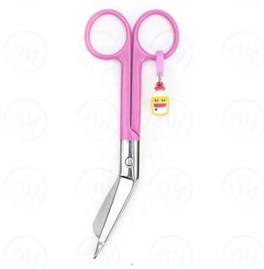 Stainless steel bandage & <b>plaster</b> scissors built for long term use ensuring smooth cutting action for medical gauze and adhesive - Product Image 2