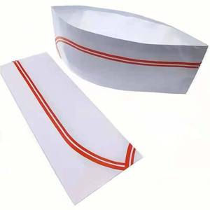 Adult Adjustable Disposable <b>Paper</b> Chef Hat <b>Kitchen</b> Cooking Non Woven Hat Restaurant - Product Image 4