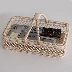 Panier à fleurs fonctionnel en osier, paniers en rotin écologiques, vente en gros à prix abordable, accessoire de rangement - Product Image 5