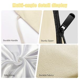 Borsa per il Trucco Personalizzata, Regalo di Compleanno per Donne, Mamma, Migliore Amica, Sposa, Damigella, Borsa per Cosmetici e Articoli da Toeletta - Product Image 3