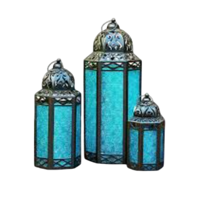 Lanterne suspendue hexagonale vintage en métal, porte-bougie décoratif pour intérieur et extérieur, décoration de ferme, maison, patio, porche, mariage, événement - Product Image 3