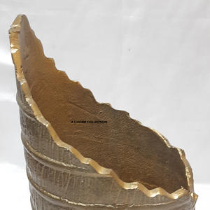 Florero de Aluminio Dorado de Diseño Antiguo, Decoración de Interiores, Plantas Artificiales para Jardín y Hogar, Superventas - Product Image 6