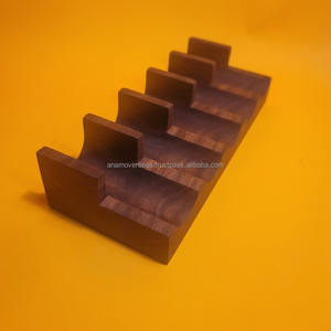 Serveur à tacos en bois à fentes multiples-Organise 6 ou 8 tacos pour servir facilement - Product Image 6