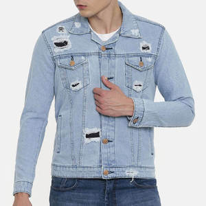 Women Denim <b>Jeans</b> Jacket Top Quality Wholesale Ladies Button Up knitted breathable Washed Cropped Denim Jackets Women - Product Image 4