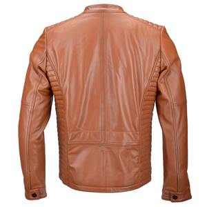 Chaqueta de Motociclista Clásica Personalizada OEM, Chaqueta de Cuero Vacuno de Invierno Premium Resistente al Viento con Capucha para Adultos - Product Image 3