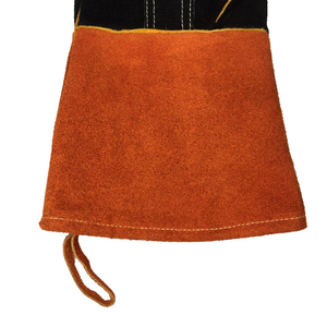 Gants de soudage en cuir durables, protection de sécurité, résistance à la chaleur, imperméables, antidérapants, sans silicone, sans poudre, personnalisables - Product Image 5