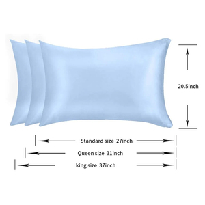Mulberry Silk Pillow Soft Smooth Comfortable Breathable Hotel Quality <b>Bedding</b> Pillowcase OEM Factory Direct Wholesale - Product Image 6