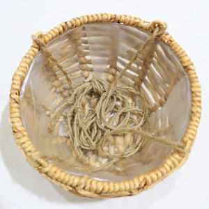 Artex Dong Thap Pots de plantes suspendus à la main de l'usine Jacinthe d'eau Herbe de mer Artisanat naturel Artisanat du Vietnam - Product Image 3