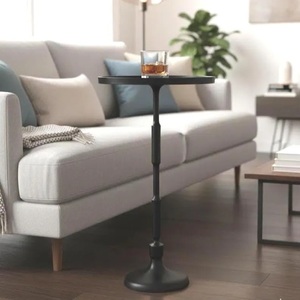 Table de bar contemporaine, profil mince, plateau surélevé, base sur pied solide, design gain de place, idéale pour les intérieurs modernes - Product Image 2