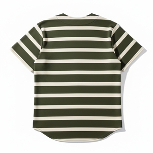 Maillots de baseball vierges en gros – T-shirts de sport unis pour impression, broderie, logo personnalisé, uniformes d'équipe, vêtements pour hommes - Product Image 2