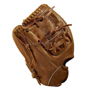 Guantes de Béisbol Profesionales Duraderos, Guante de Entrenamiento de Softbol de Cuero, para Jóvenes y Adultos, para Uso en Campo Interior y Exterior, Alto Rendimiento - Product Image 4