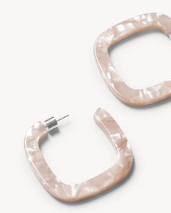 Boucles d'oreilles clipsables bohèmes en résine pour femme, bijoux de fête colorés au design personnalisé, idéales pour l'été et la plage - Product Image 6
