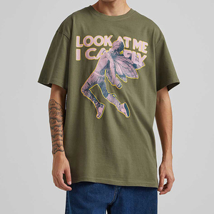 Camisetas Casuales de Manga Corta con Estampado DTG de Diseño Personalizado de Alta Calidad, Estilo Urbano, Corte Regular, Transpirables para Hombre - Product Image 5