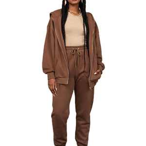 Conjunto Deportivo de 2 Piezas para Mujer, Ropa Deportiva, Conjuntos de Invierno, Trajes Deportivos de Dos Piezas, Conjuntos Deportivos Personalizados de la Mejor Calidad para Mujer - Product Image 1