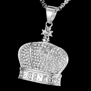 Custom <b>Iced</b> Out Mossinate Hip Hop Pendant with Diamond Shine for Rappers Fashion Enthusiasts and Music Performances - Product Image 1