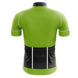 Ensemble maillot et short de cyclisme pour homme, manches courtes, respirant, en maille, avec short à bretelles rembourré en gel, pour l'été, VTT et vélo de route - Product Image 2