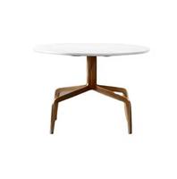 Table basse ronde élégante et moderne en marbre avec piétement en métal doré pour la décoration de la maison, salon, chambre à coucher, meubles de style