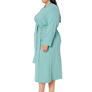 Bata de Baño con Capucha Personalizada para Mujer, Ropa de Dormir Unisex de Invierno, Venta al por Mayor, Promoción, MOQ Bajo, Precios Económicos, Combinación de Piezas, 100% Algodón - Product Image 3