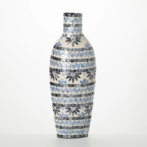 Wholesale Modern Capiz Shell inlay <b>Vases</b> for Home Decor <b>Floor</b> <b>Vases</b> <b>Tall</b> Large for Home Decor made by Vietnamese - Product Image 1