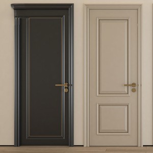 Accesorios para Marcos de Puertas Precolgadas de WPC (Madera y Plástico) de Buena Calidad, Resistentes al Agua y al Moho, para Uso Interior en Apartamentos, Dormitorios y Hogares - Product Image 2