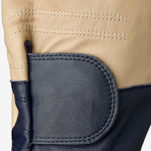 OEM Service Unisex Golf Gloves Air Ventilation Design Genuine Leather Anti Slip Adjustable Velcro Wristband Regular Fit Gloves - Product Image 6