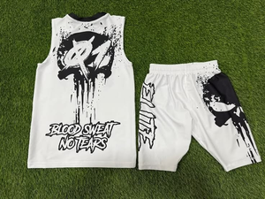 Uniforme 7v7 cómodo para entrenamiento juvenil, uniforme 7v7 con bandera, diseño personalizado, uniforme 7on7 de alta calidad, servicio OEM. - Product Image 4