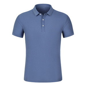 Camisa POLO de trabajo personalizada con logotipo OEM, bordado, diseño impreso, de seda helada, de secado rápido, manga corta y cuello tipo polo. - Product Image 4