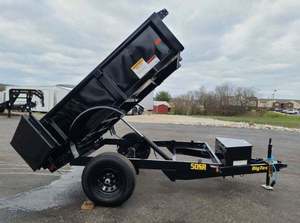 New Mini 2025 Big Tex 5'x8' Dump/<b>Farm</b> <b>Trailer</b> 5000lbs Low Price - Product Image 4