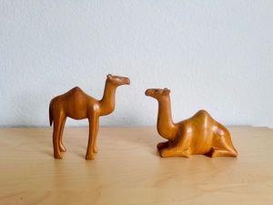 Natural Finish Wooden Camel <b>Table</b> Centerpiece Handmade Camel Statue for Modern Home Decoration Use - Product Image 6
