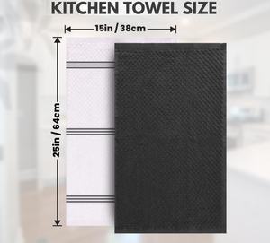 Luxury Woven Cotton <b>Kitchen</b> <b>Towels</b> Ultra Soft Reusable Eco-friendly High-quality 150-300 GSM Tea <b>Towel</b> Dish <b>Towel</b> Absorbent - Product Image 4