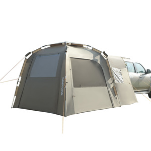 Tente de camping extérieure quatre saisons, installation automatique, poteaux en fibre de verre, pour camping-car et SUV, 210 cm de haut, quatre portes ventilées - Product Image 1