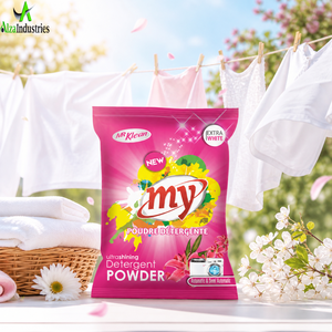 Rose Fragrance OEM Laundry Detergent Powder | High Foam Ultra White <b>Clothes</b> Cleaner | Strong Stain Remover Bulk Export Quality - Product Image 3